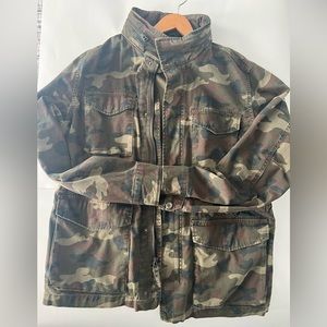 Camo Twill Jazket